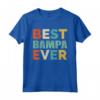 Stile retrò - Best Bampa Ever Maglietta Vintage - Idea Regalo Divertente per il Nonno - Perfetto per Compleanni e Festività
