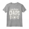 Greatest Dads Promoted to Bampa Grandpa - Funny Graphic Maglietta per Festa del Papà - Ideale come Regalo per Nonni e Compleanni