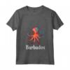 Donna Barbados Maglietta con Collo a V - Souvenir Unico per Viaggiatori - Acquista Online Maglietta Patriottica Barbados