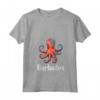 Donna Barbados Maglietta con Collo a V - Souvenir Unico per Viaggiatori - Acquista Online Maglietta Patriottica Barbados