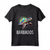 Barbados Maglietta Souvenir - Ideale per Mostrare il Patriottismo per l'Isola dei Caraibi