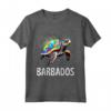 Barbados Maglietta Souvenir - Ideale per Mostrare il Patriottismo per l'Isola dei Caraibi