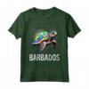 Barbados Maglietta Souvenir - Ideale per Mostrare il Patriottismo per l'Isola dei Caraibi