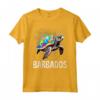 Barbados Maglietta Souvenir - Ideale per Mostrare il Patriottismo per l'Isola dei Caraibi