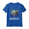 Barbados Maglietta Souvenir - Ideale per Mostrare il Patriottismo per l'Isola dei Caraibi