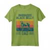 Migliori Pecore Papà Uomini - Vintage Barbados Black Belly Sheep Maglietta per la festa del papà - Ideale per National Hug A Sheep Day
