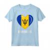 Barbados Bandiera delle Barbados Maglietta - Regalo Natale - Abbigliamento per Uomo, Donna e Bambini - Orgoglioso di essere Barbadiano