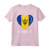 Barbados Bandiera delle Barbados Maglietta - Regalo Natale - Abbigliamento per Uomo, Donna e Bambini - Orgoglioso di essere Barbadiano