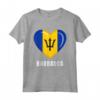 Barbados Bandiera delle Barbados Maglietta - Regalo Natale - Abbigliamento per Uomo, Donna e Bambini - Orgoglioso di essere Barbadiano