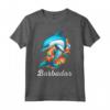 Barbados Maglietta - Souvenir dell'Isola dei Caraibi - Ideale per Orgogliosi Bajan o Viaggiatori