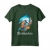 Barbados Maglietta - Souvenir dell'Isola dei Caraibi - Ideale per Orgogliosi Bajan o Viaggiatori