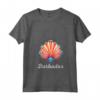 Donna Barbados Maglietta con Collo a V - Souvenir dell'Isola dei Caraibi - Ideale per viaggiatori alle Barbados