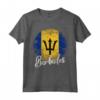 Bandiera Barbados Vintage - Maglietta per Compleanni, Natale, e Giorno dell'Indipendenza - Ideale per Familiari e Amici