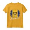 Bandiera Barbados Vintage - Maglietta per Compleanni, Natale, e Giorno dell'Indipendenza - Ideale per Familiari e Amici