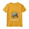 Donna Barbados Maglietta con Collo a V - Souvenir Patriottico dell'Isola dei Caraibi - Ideale per Mostrare il tuo Amore per le Barbados