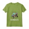 Donna Barbados Maglietta con Collo a V - Souvenir Patriottico dell'Isola dei Caraibi - Ideale per Mostrare il tuo Amore per le Barbados