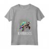 Donna Barbados Maglietta con Collo a V - Souvenir Patriottico dell'Isola dei Caraibi - Ideale per Mostrare il tuo Amore per le Barbados
