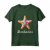 Barbados Maglietta - Souvenir Esotico per Mostrare il Patriottismo Bajan - Ideale per Viaggiatori e Orgogliosi Barbados