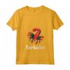Donna Barbados Maglietta con Collo a V - Souvenir e Patriottismo dai Caraibi