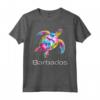 Barbados Maglietta - Souvenir Esotico dall'Isola dei Caraibi - Ideale come Regalo o per Mostrare il Tuo Patriotismo Bajan