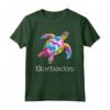 Barbados Maglietta - Souvenir Esotico dall'Isola dei Caraibi - Ideale come Regalo o per Mostrare il Tuo Patriotismo Bajan