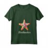 Donna Barbados Maglietta con Collo a V - Souvenir dell'Isola dei Caraibi per Mostrare il Patriottismo - Ideale per i Viaggiatori alle Barbados