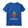 Donna Barbados Maglietta con Collo a V - Souvenir unico dalle Barbados per Mostrare il Patriottismo - Ideale per i Viaggiatori