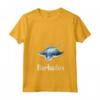 Donna Barbados Maglietta con Collo a V - Souvenir Viaggio alle Barbados - Ideale per Mostrare il Patriottismo Bajan