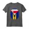 Costa Rica Barbados - Bandiera Costa Rica Barbados Cerniera Maglietta - Mix Hispanic Heritage Month Design