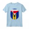 Costa Rica Barbados - Bandiera Costa Rica Barbados Cerniera Maglietta - Mix Hispanic Heritage Month Design