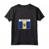 Bandiera Barbados - Country Design Maglietta per Viaggiatori e Amanti della Cultura - Acquista Maglietta Barbados Online