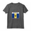 Bandiera Barbados - Country Design Maglietta per Viaggiatori e Amanti della Cultura - Acquista Maglietta Barbados Online
