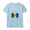 Bandiera Barbados - Country Design Maglietta per Viaggiatori e Amanti della Cultura - Acquista Maglietta Barbados Online