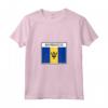Bandiera Barbados - Country Design Maglietta per Viaggiatori e Amanti della Cultura - Acquista Maglietta Barbados Online