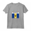 Bandiera Barbados - Country Design Maglietta per Viaggiatori e Amanti della Cultura - Acquista Maglietta Barbados Online