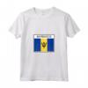 Bandiera Barbados - Country Design Maglietta per Viaggiatori e Amanti della Cultura - Acquista Maglietta Barbados Online