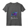 Donna Barbados Maglietta con Collo a V - Souvenir unico dall'isola dei Caraibi - Perfetto per Mostrare l'Orgoglio Barbados