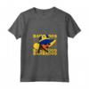 Patriotic Bajan Roots Barbados Flag Abbigliamento Tee - Ideale per Esprimere l'Orgoglio Bajan - Acquista Maglietta con Bandiera Barbados