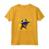 Patriotic Bajan Roots Barbados Flag Abbigliamento Tee - Ideale per Esprimere l'Orgoglio Bajan - Acquista Maglietta con Bandiera Barbados