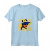 Patriotic Bajan Roots Barbados Flag Abbigliamento Tee - Ideale per Esprimere l'Orgoglio Bajan - Acquista Maglietta con Bandiera Barbados