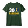 Bandiera Patriottica Barbados del Giorno dell'Indipendenza Maglietta - Ideale per Compleanno, Anniversario e Mostrare l'Orgoglio delle Barbados