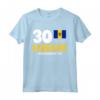 Bandiera Patriottica Barbados del Giorno dell'Indipendenza Maglietta - Ideale per Compleanno, Anniversario e Mostrare l'Orgoglio delle Barbados