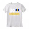 Bandiera Patriottica Barbados del Giorno dell'Indipendenza Maglietta - Ideale per Compleanno, Anniversario e Mostrare l'Orgoglio delle Barbados