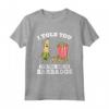 I Told You Road Trip Barbados Souvenir Popcorn Travel Maglietta - Scherzo Citazione Divertente - Souvenir Unico di Viaggio