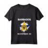 Bandiera Patriottica Barbados del Giorno dell'Indipendenza - Maglietta Vintage Orgoglio delle Barbados per Uomini, Donne e Bambini