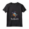 Donna Barbados Maglietta con Collo a V - Souvenir unico per Viaggiatori - Ideale per Mostrare Patriottismo Barbados