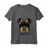 Ragazza Barbados Capelli Disordinati Patriottico Barbados Pride Women Kid Maglietta con Collo a V - Idea Regalo Compleanno o Natale