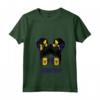 Ragazza Barbados Capelli Disordinati Patriottico Barbados Pride Women Kid Maglietta con Collo a V - Idea Regalo Compleanno o Natale