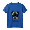 Ragazza Barbados Capelli Disordinati Patriottico Barbados Pride Women Kid Maglietta con Collo a V - Idea Regalo Compleanno o Natale