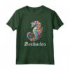 Barbados Maglietta - Souvenir dall'Isola dei Caraibi per Mostrare il Patriottismo - Ideale per Viaggiatori